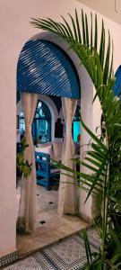 The Coral House Homestay by the Taj的休息区