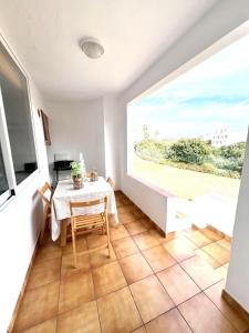 Balkoni atau teres di Apartamento Forcat 25