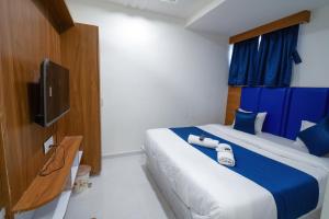 TV a/nebo společenská místnost v ubytování Hotel Nest Sky + 15 fotografií