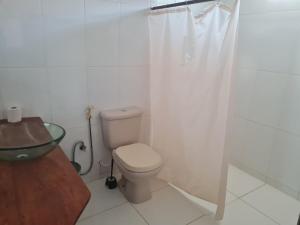 Koupelna v ubytování Independent kitnet in Tucuruí