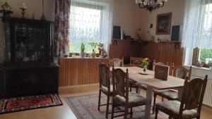 Χώρος καθιστικού στο Ferienwohnung Talblick