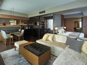 Kuchyň nebo kuchyňský kout v ubytování Mitsui Garden Hotel Roppongi Tokyo Premier