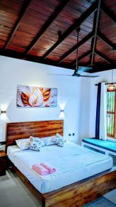 Ένα ή περισσότερα κρεβάτια σε δωμάτιο στο Singithi villa