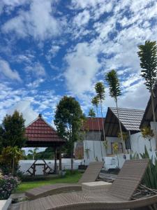 Zahrada ubytování Bukit Catu Bungalows
