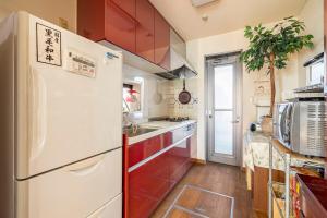 Kuchyň nebo kuchyňský kout v ubytování GP House