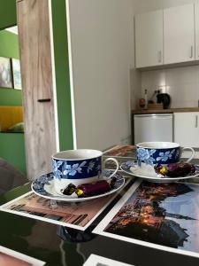 Eldhús eða eldhúskrókur á Apartman Centar