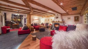 Posezení v ubytování Hotel Mirabeau