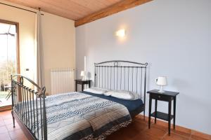 Postel nebo postele na pokoji v ubytování Cascina Cadorna 1