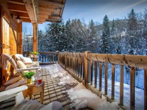Obiekt Lodge le Chevreuil - OVO Network zimą