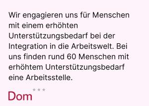 Foto sihtkohas Sankt Gallen asuva majutusasutuse Hotel Dom - das Hotel mit dem Integrationskonzept galeriist