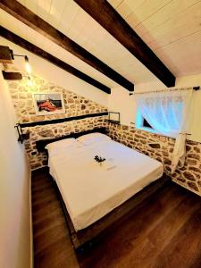 Postel nebo postele na pokoji v ubytování Apartment Colna