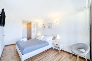 Postel nebo postele na pokoji v ubytování Apartamento Costa Vista