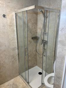 Koupelna v ubytování Studio 50m des pistes