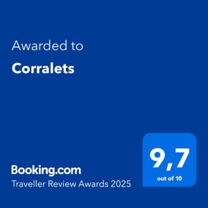 Corralets的证书、奖牌、标识或其他文件