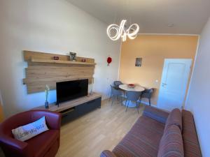 Χώρος καθιστικού στο Fewo Lieblingsplatz mit Indoor Pool