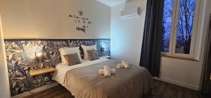 Postel nebo postele na pokoji v ubytování Le Clos Maldier - Gîte de la Belle vue