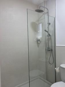 Koupelna v ubytování Apartamentos Ortega
