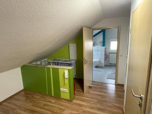 Kuchyň nebo kuchyňský kout v ubytování FeWo Züttlingen + 6 fotografií