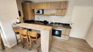 Kuchyň nebo kuchyňský kout v ubytování Centro Pinamar 2 Ambientes A Estrenar