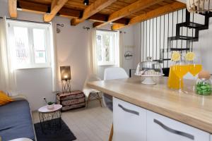 Χώρος καθιστικού στο Central Split rooms and apartments Paese