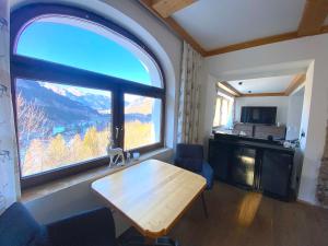 A television and/or entertainment centre at Chalet Badberg