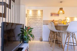 Χώρος καθιστικού στο Central Split rooms and apartments Paese