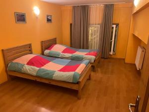 Voodi või voodid majutusasutuse Galaxy Hostel toas