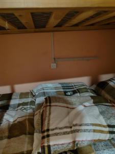 Voodi või voodid majutusasutuse Galaxy Hostel toas