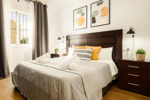 Posteľ alebo postele v izbe v ubytovaní Nordik Apartments Village - La Cala "Raseborg"