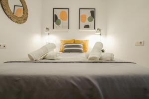 Posteľ alebo postele v izbe v ubytovaní Nordik Apartments Village - La Cala "Raseborg"