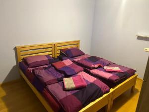 Voodi või voodid majutusasutuse Galaxy Hostel toas