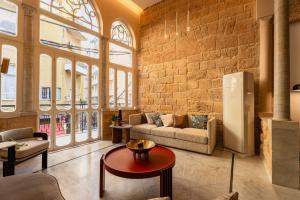 Posezení v ubytování Canvas Boutique Hotel