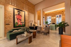 Posezení v ubytování Canvas Boutique Hotel