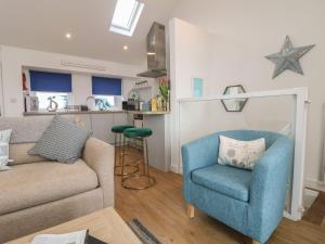 Χώρος καθιστικού στο The Loft