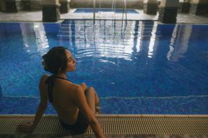 Bazén v ubytování Post Hotel & Spa nebo v jeho okolí