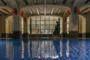 Bazén v ubytování Post Hotel & Spa nebo v jeho okolí