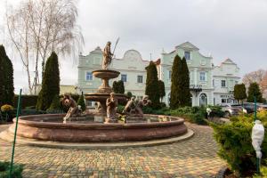 Vonkajšia záhrada v ubytovaní Hotel Napoleon