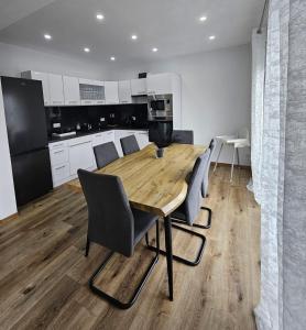 Η κουζίνα ή μικρή κουζίνα στο Ferienwohnung