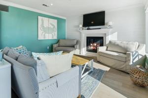 Istumisnurk majutusasutuses Spring Break Promo! Gulf Front Home with Private Beach Access with Bikes!