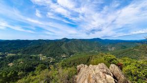 Příroda nedaleko luxury tent