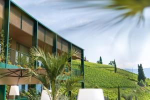 A garden outside VILLA NAJ