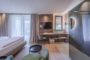 A bed or beds in a room at VILLA NAJ