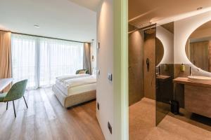 A bed or beds in a room at VILLA NAJ