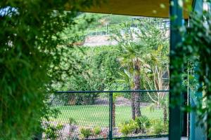 A garden outside VILLA NAJ