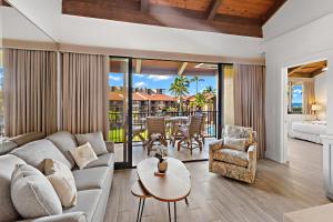 Χώρος καθιστικού στο Papakea G405