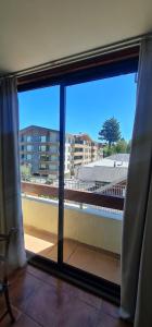 Balkón nebo terasa v ubytování Hotel del Volcán