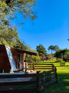 Zahrada ubytování Sens EcoRefugio