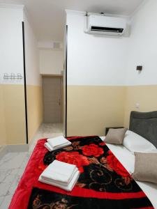 Postel nebo postele na pokoji v ubytování RATTAZZI ROMA CENTRo