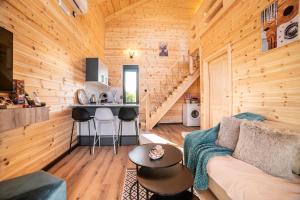 Kuchyň nebo kuchyňský kout v ubytování RAOS Cottage