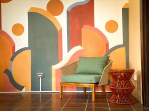 Setusvæði á Bloom Hostel
